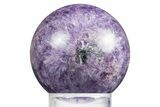 Polished Purple Charoite Sphere - Siberia #311327-1